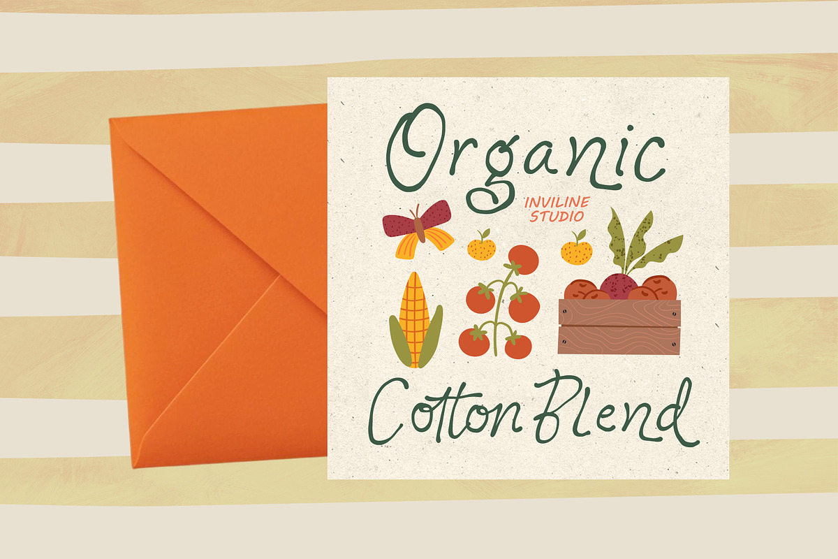 Botanist Hand - Display Font, a Handwritten Font by Inviline.co (Photo 6 of 10)