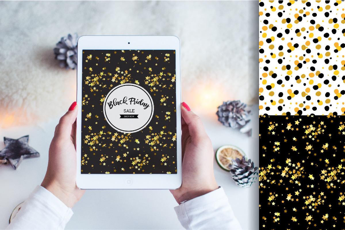 New Year Celebration patterns, a Graphic by jenny lipets (Photo 3 of 7)