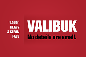 Valibuk Font