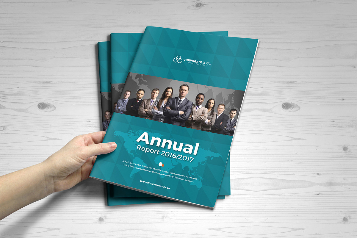 Annual Report Template V3, a Brochure Template by JanySultana (Photo 12 of 14)