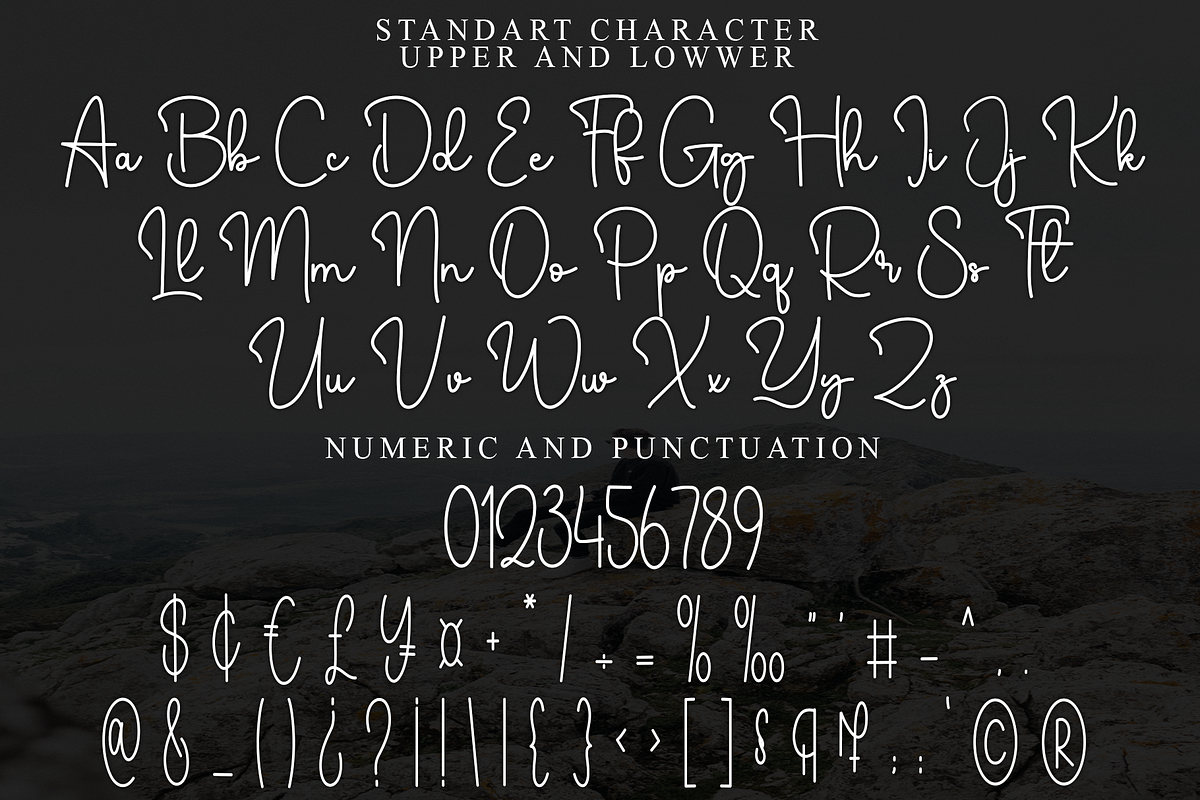 Milestone, a Handwritten Font by InermediaSTUDIO (Photo 8 of 8)