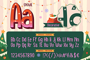 Snowie - Playful Christmas Display, a Sans Serif Font by Artisan Themes (Thumbnail 6 of 12)