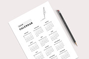 Calendar Template, a Stationery Template by Design Zone (Thumbnail 3 of 3)