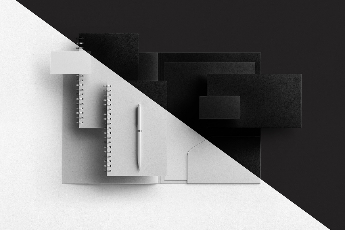 Elegant Branding Mockup Set, an Advertising Mockup by mockupatelier (Photo 3 of 9)