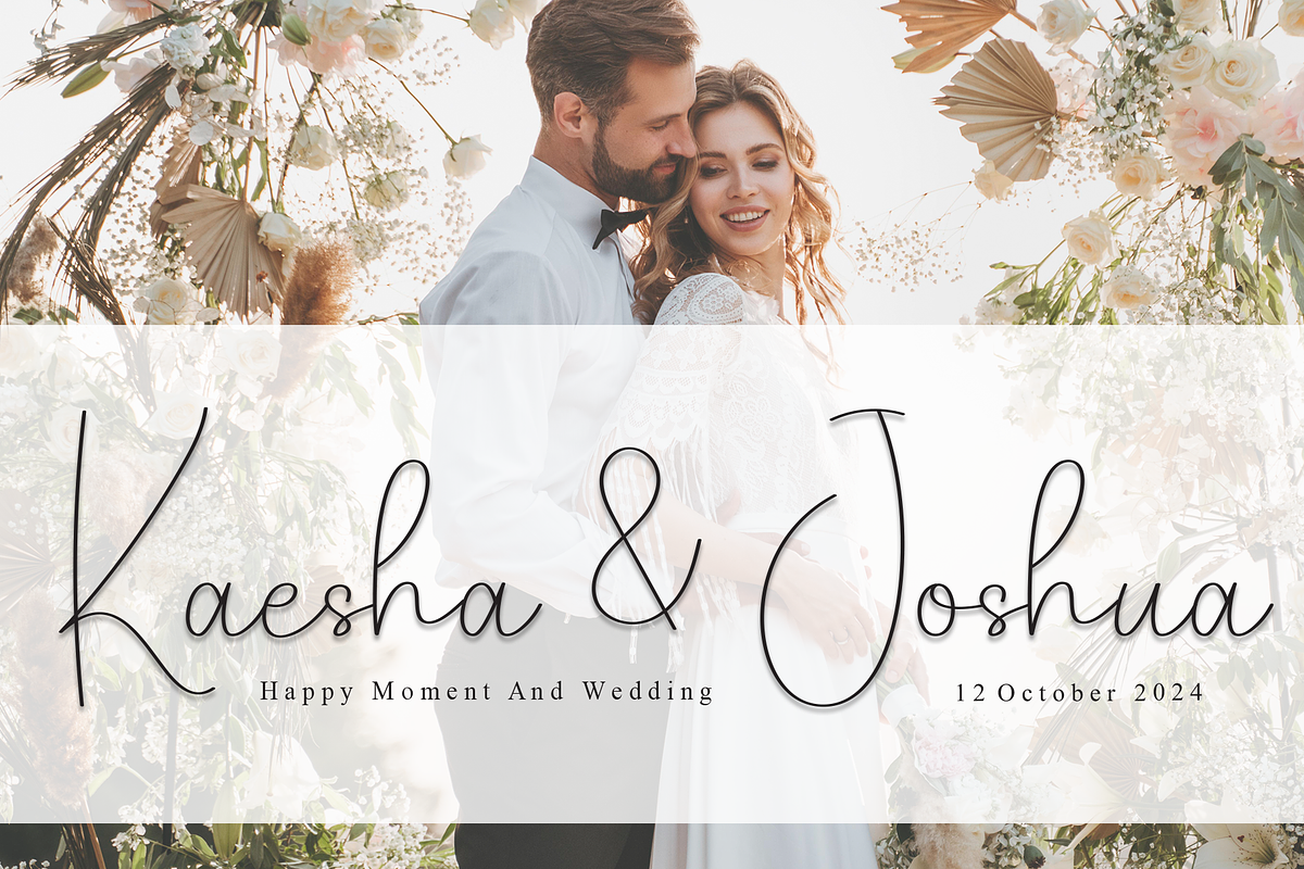 Gloves Signature | Script Font, a Handwritten Font by Scratchones (Photo 2 of 8)
