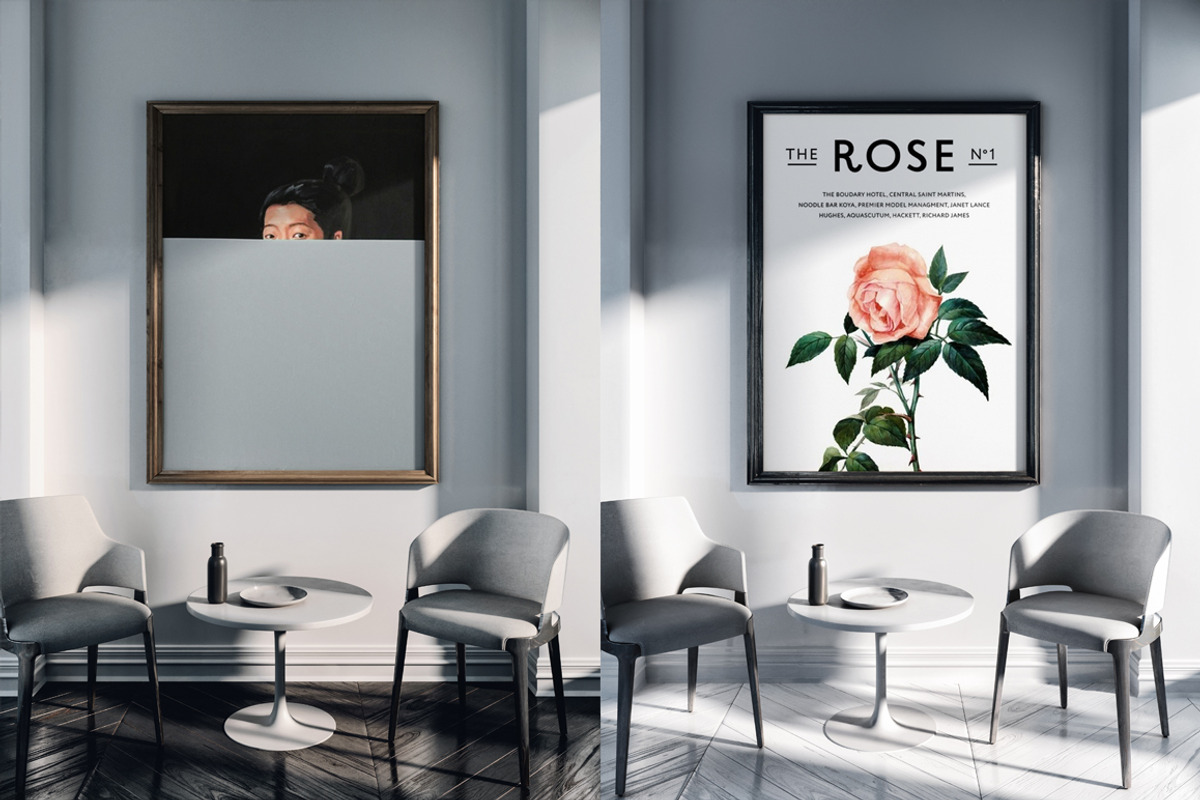 Interior Poster Mockups set vol.2, a Print Template by As Good As Possible