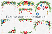 Funny Santa Clipart Bundle., a Seasonal Illustration by GalaDesign03 (Thumbnail 5 of 7)