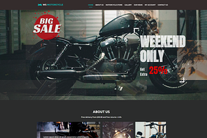 WS Motorcycle -Motorbike Salon Theme