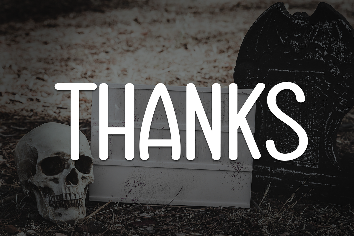 Vibees Spooky | Script Font, a Script Font by Scratchones (Photo 8 of 8)