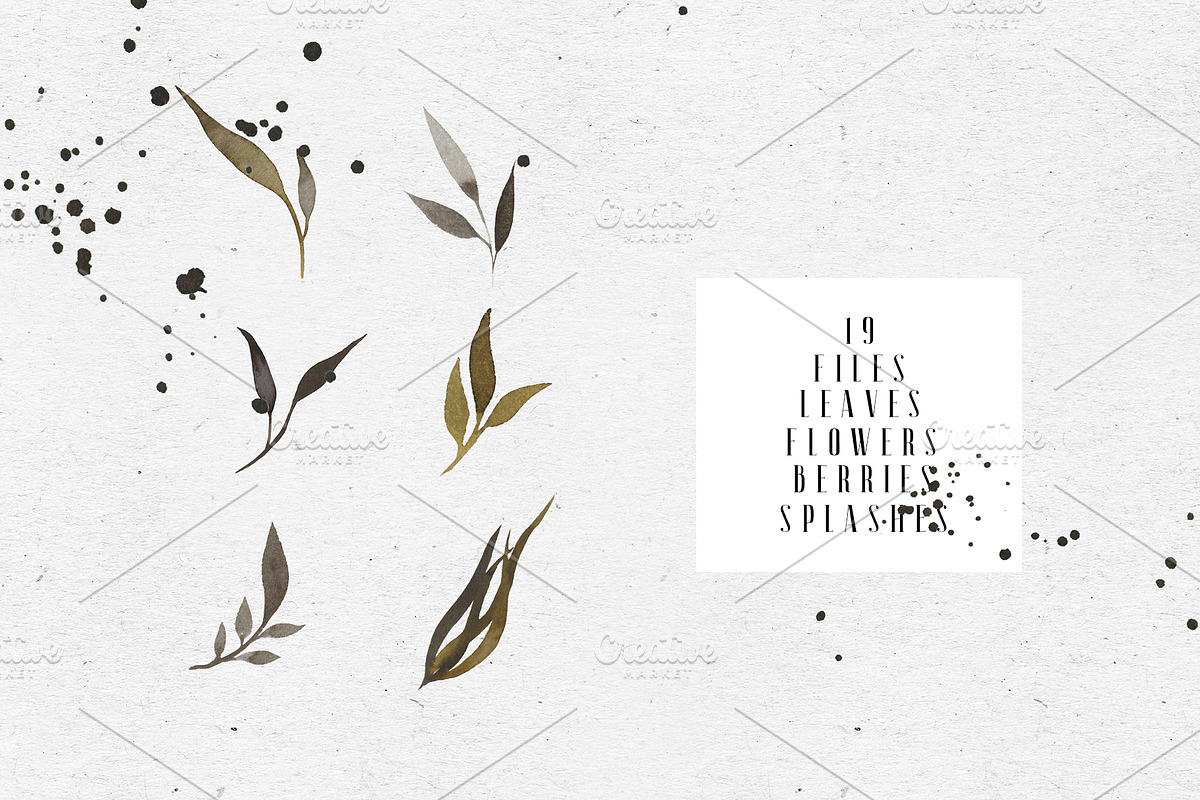 Mystery. Watercolor collection, a Decorative Illustration by Maria's little shop (Photo 9 of 11)