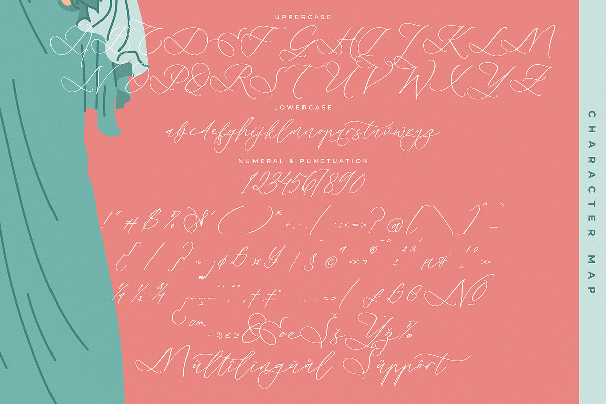 Andore Roselan Elegant Calligraphy, a Script Font by stylishtype.co (Photo 18 of 20)