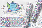 Teapots & Teacups Design Set, an Illustration by Sketchbook Designs (Thumbnail 7 of 13)