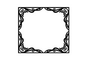 Vintage Scroll Corner Frame Bundle, an Illustration by Gfx_Store (Thumbnail 10 of 48)