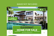 Real estate social media banner, a Decorative Illustration by Photoshop Action (Thumbnail 14 of 17)