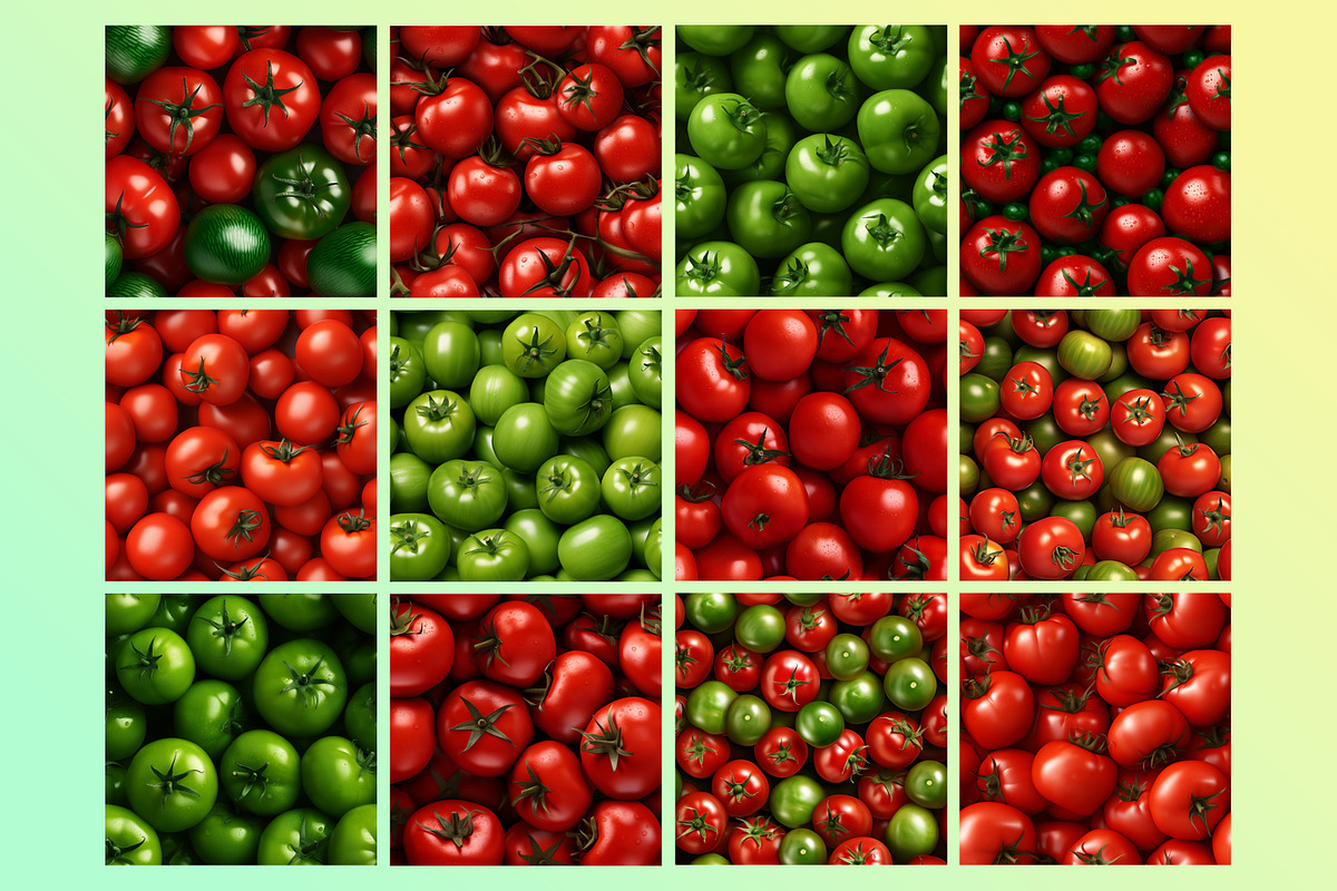 Tomato Seamless Pattern, a Pattern Graphic by Forhadx5 (Photo 6 of 7)