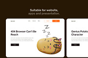 Potato Character Face 3D Icon, a Characters & Person 3D Model by GoTemp (Thumbnail 4 of 4)