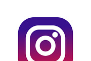 Social Media Icon Set, a Solid Icon by RAHMAT (Thumbnail 5 of 6)
