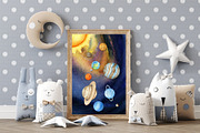 Space Solar System Planets, an Object Graphic by svetlanaARTdreams (Thumbnail 8 of 13)