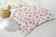 Whimsical Valentine Seamless Pattern, a Pattern Graphic by Groovy Arts (Thumbnail 2 of 5)