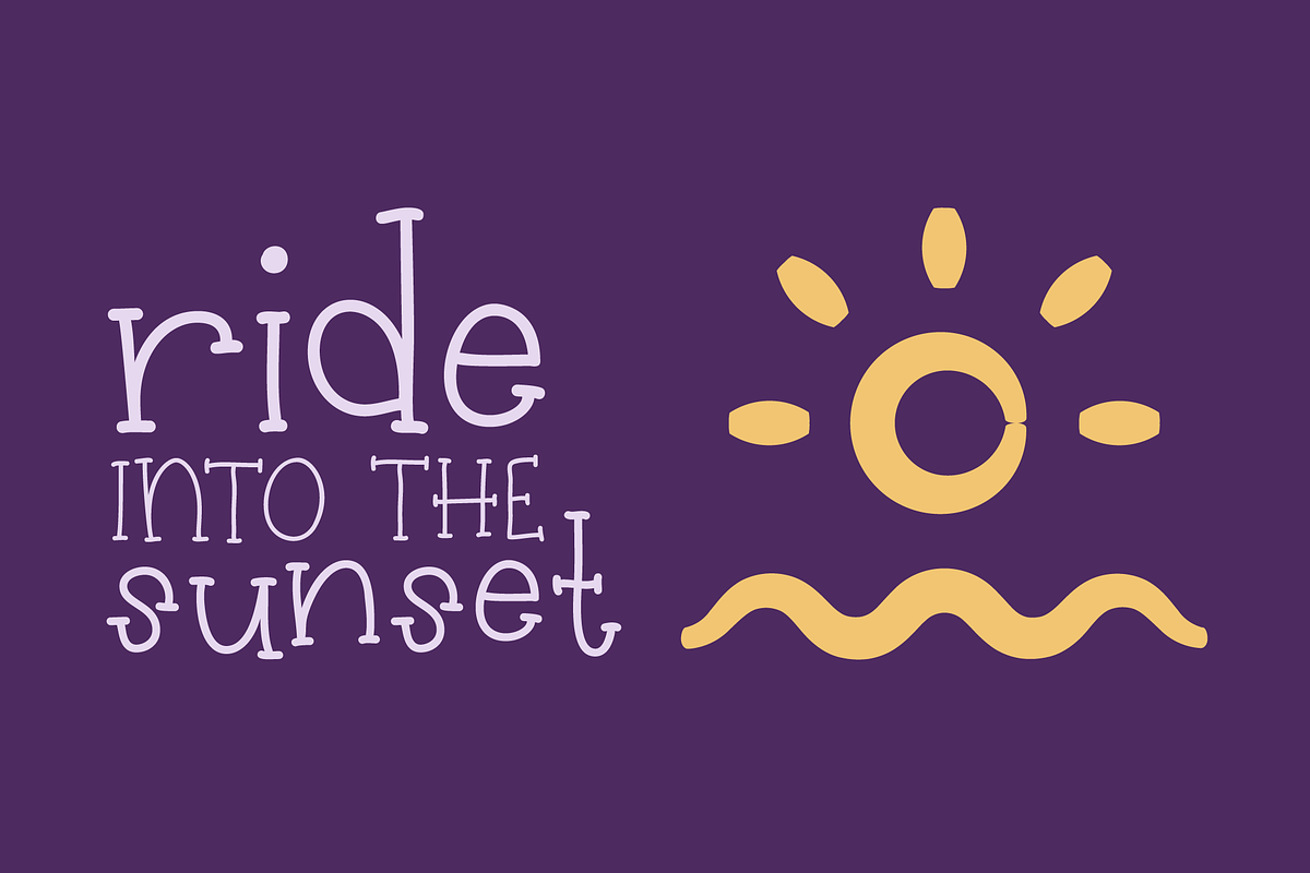 Wild Twilight Cute Typewriter Font, a Serif Font by Dancing with Ink (Photo 9 of 19)