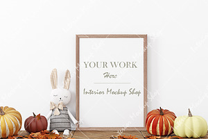 Kids Room Frame Mockups - Fall