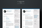 Modern Resume & CoverLetter Template, a Resume Template by careerboutique (Thumbnail 5 of 6)