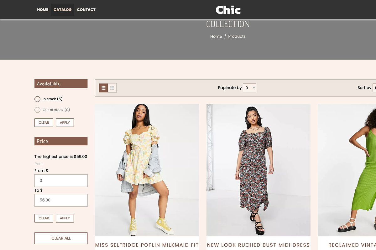 Elegant Fashion Shopify Theme Brown, a Templates & Theme by Exclusive Themes (Photo 9 of 10)