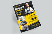 House Repair Flyer Template Bundle, a Flyer Template by Artonix (Thumbnail 2 of 5)