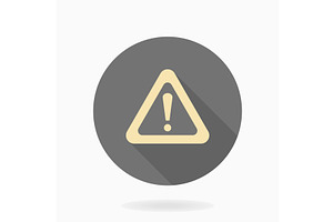 Modern Exclamation Icon in the, a Duotone Icon by FineArtStudio