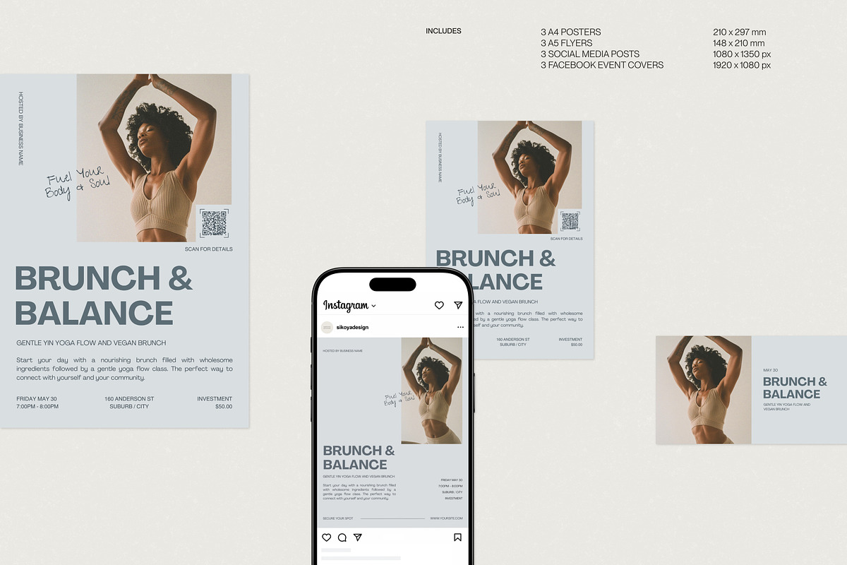 180+ Coastal Canva Templates, a Marketing Template by Sikoya Design (Photo 7 of 8)