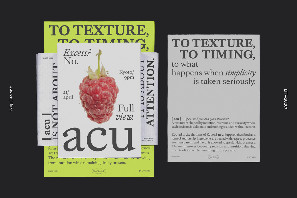 Willy Caslon, a Serif Font by Latinotype (Photo 11 of 13)