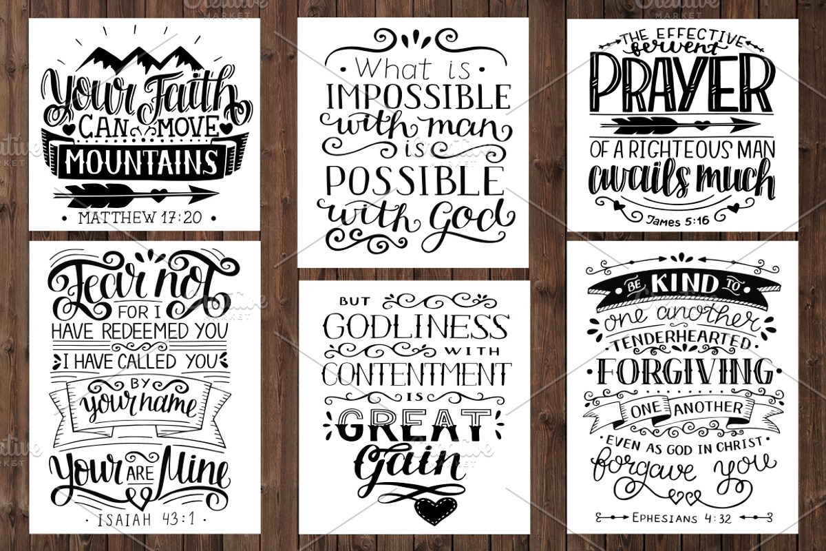 6 GREAT BIBLE VERSES Part 9, an Illustration by Ola-la-la (Photo 9 of 10)