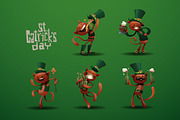 St. Catricks day bundle, vector, an Animal Illustration by IvanNikulin (Thumbnail 2 of 3)