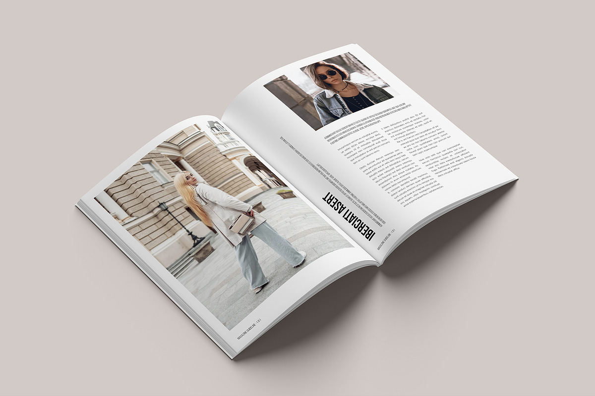 Magazine Guideline Template, a Magazine Template by GoldenGrid Studio (Photo 5 of 9)