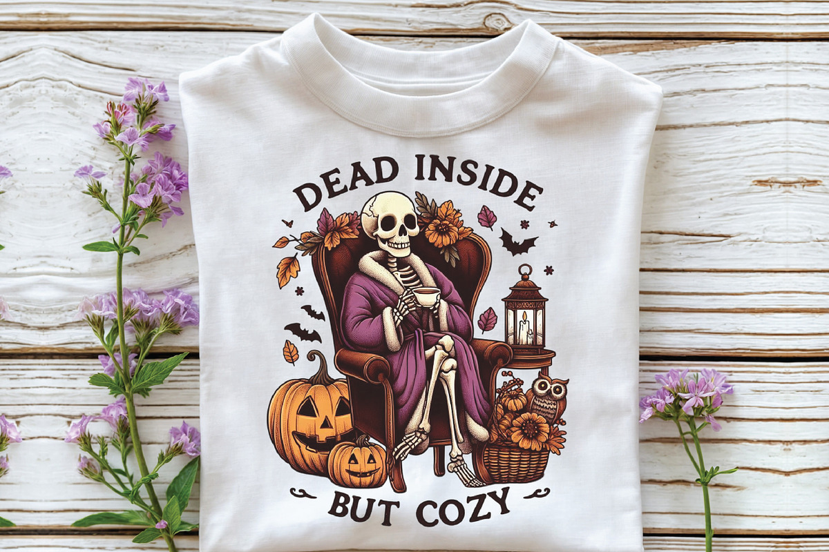 Halloween Skeleton PNG, an Illustration by CraftArtStudio (Photo 2 of 4)