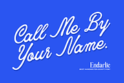 Endarlie, a Script Font by ngene (Thumbnail 8 of 9)