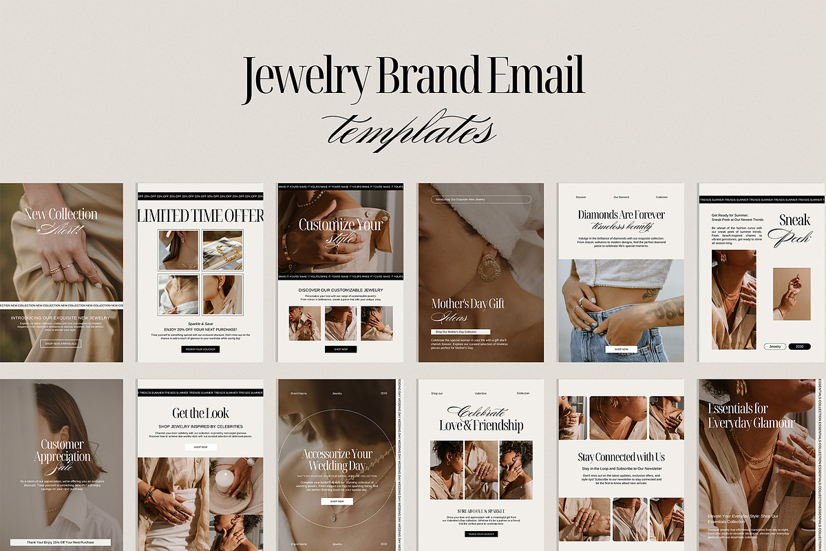 Newsletter Email Canva Template, an Email Template by Amaré Creative (Photo 3 of 6)
