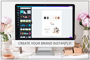 Brand Board Template | Nikki Smythe, a Branding & Logo Template by Lady Boss Studio (Thumbnail 3 of 3)