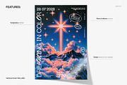 Glowing Peak Poster Template, a Poster Template by creatsy5 (Thumbnail 2 of 4)