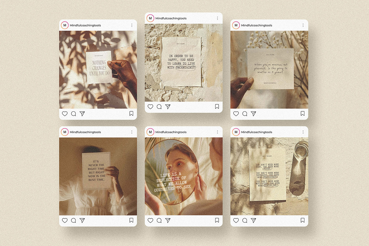 30 Days of Mindset II Instagram Post, a Social Media Template by AndrewPixel (Photo 7 of 10)