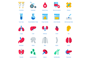 105 Medical Healthcare Icons, an Icon by Flat Icons (Thumbnail 4 of 5)