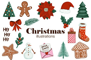 Christmas illustrations