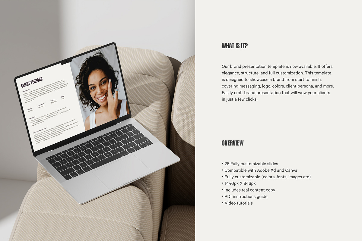 Brand Presentation Template • Laia, a Templates & Theme by Two Moons Studio (Photo 8 of 11)