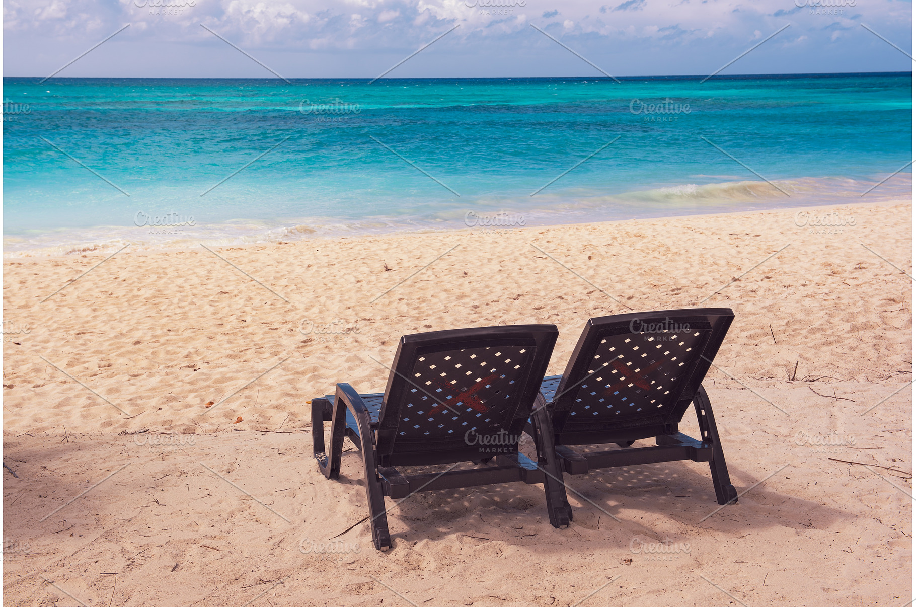 Tropical Caribbean beach, Dominican, a Nature Photo by Nature and travel