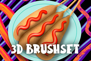 Procreate 3D Brushset