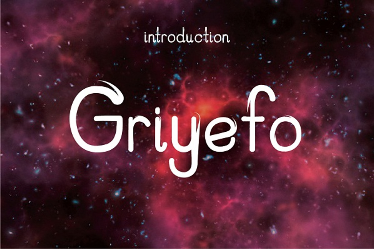 Griyefo font