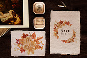 NOVEMBER Watercolor Fall Set, an Object Graphic by Kaleriia (Thumbnail 9 of 11)