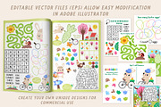 Easter village games and activities, an Education Illustration by Lexi Claus (Thumbnail 13 of 15)
