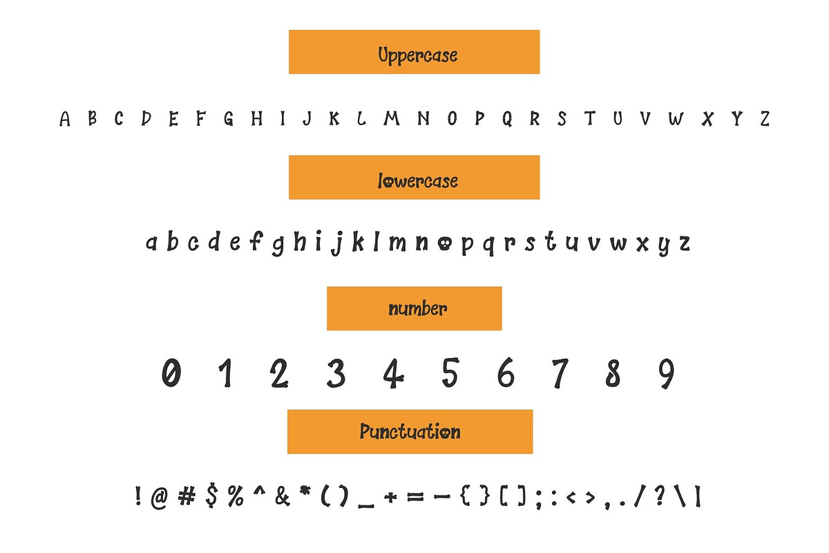 Bones Party is a Halloween font, a Handwritten Font by Brown Cupple (Photo 6 of 7)