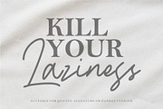 Boss Signature, a Script Font by Good Java Studio (Thumbnail 5 of 8)